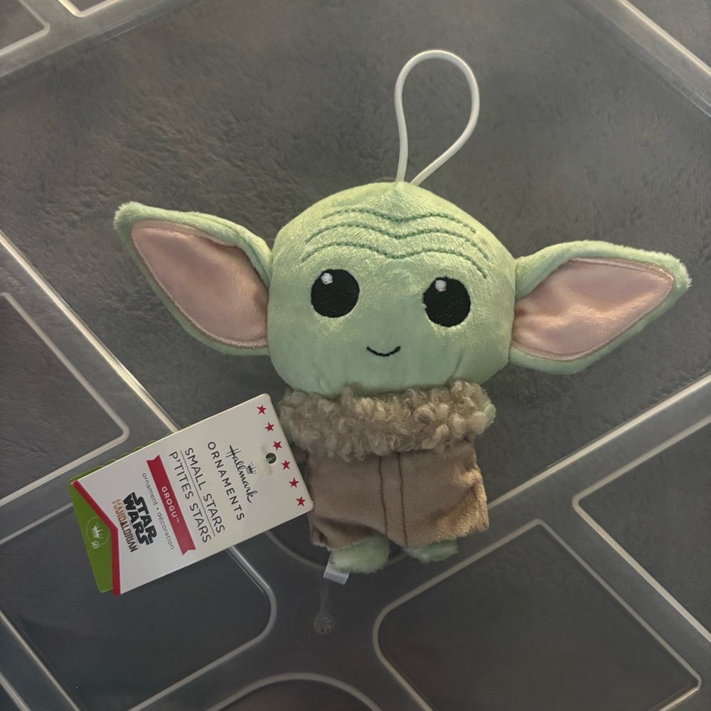 Grogu / baby yoda ornament or keychain